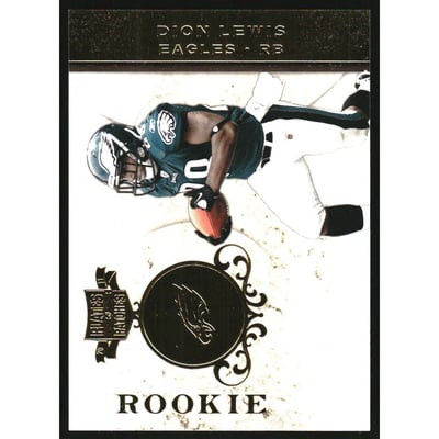 2011 Panini Plates and Patches Gold #128 Dion Lewis