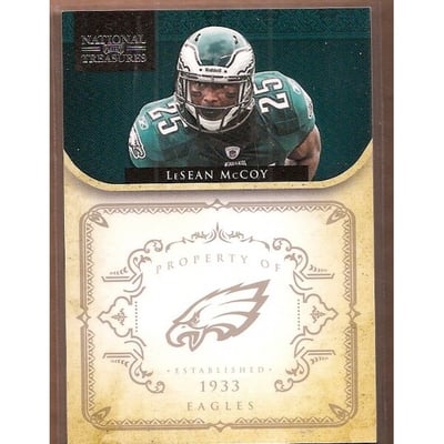 2011 Playoff National Treasures #114 LeSean McCoy