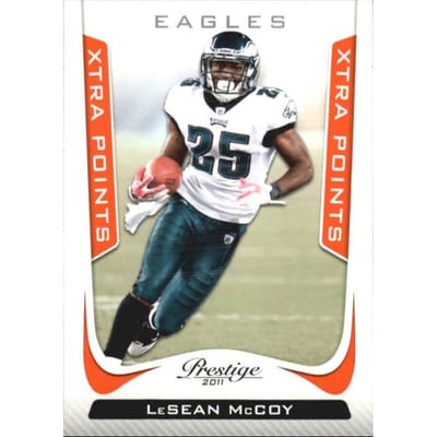 2011 Prestige Xtra Points Orange #152 LeSean McCoy