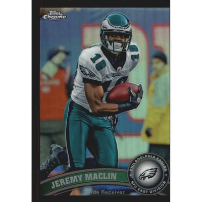 2011 Topps Chrome Black Refractors #142 Jeremy Maclin