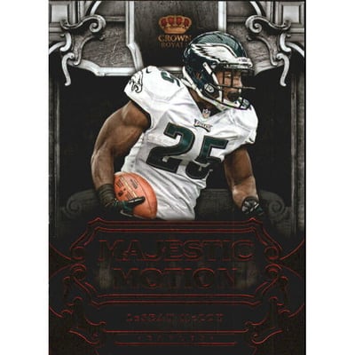 2012 Crown Royale Majestic Motion Red #23 LeSean McCoy