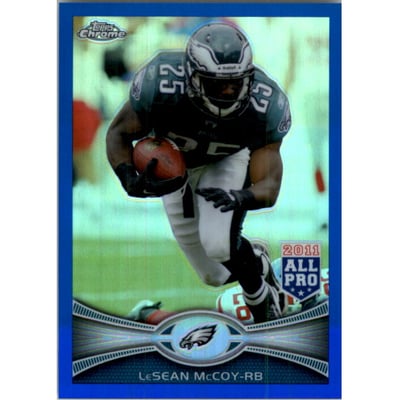 2012 Topps Chrome Blue Refractors #78 LeSean McCoy