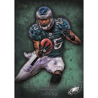 2012 Topps Inception Green #59 LeSean McCoy