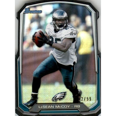 2013 Bowman Die Cut Prism #BDCLM LeSean McCoy