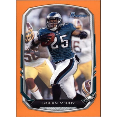 2013 Bowman Orange #35 LeSean McCoy