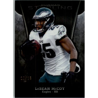 2013 Bowman Sterling Black Refractors #4 LeSean McCoy