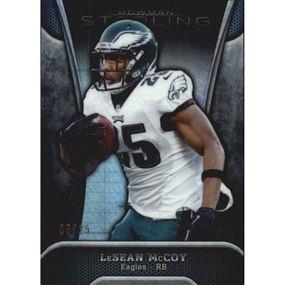 2013 Bowman Sterling Prism Refractors #4 LeSean McCoy
