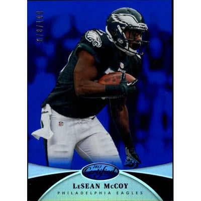 2013 Certified Mirror Blue #124 LeSean McCoy