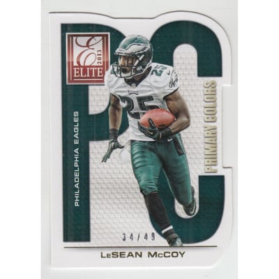 2013 Elite Primary Colors Gold #15 LeSean McCoy