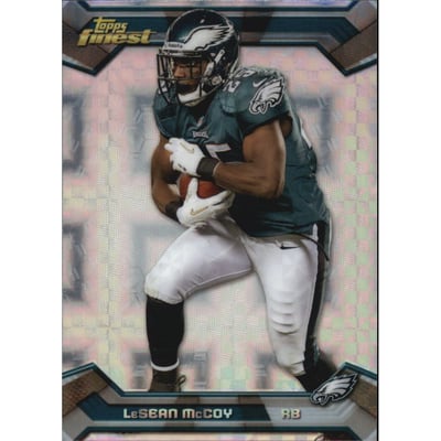 2013 Finest Xfractors #92 LeSean McCoy