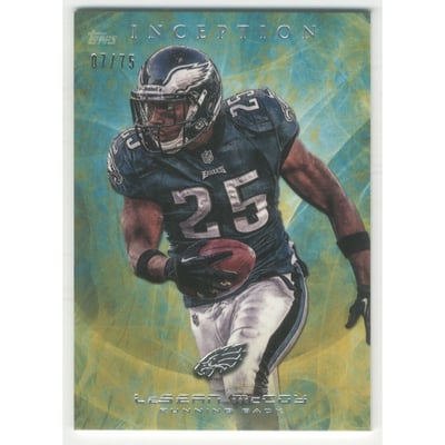 2013 Topps Inception Yellow #59 LeSean McCoy