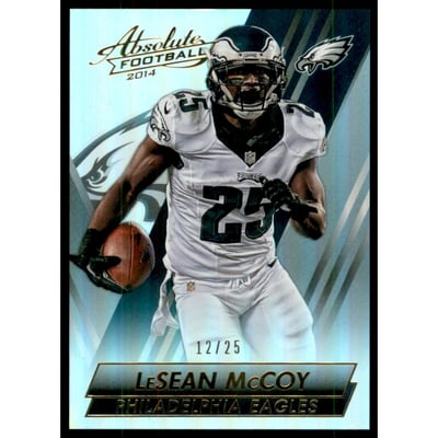 2014 Absolute Spectrum Gold #8 LeSean McCoy