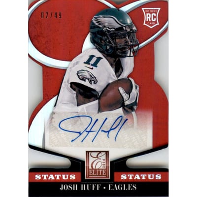 2014 Elite Status Red #153 Josh Huff AU/49