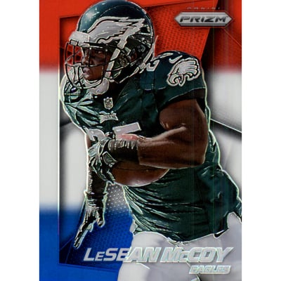 2014 Panini Prizm Prizms Red White and Blue #9 LeSean McCoy