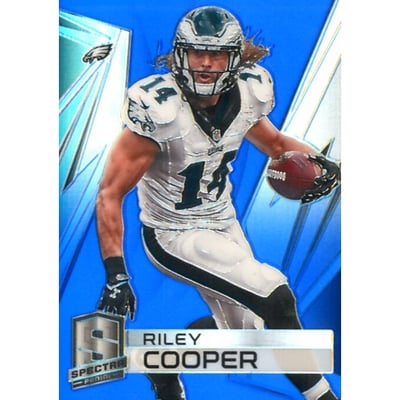 2014 Panini Spectra Prizms Blue #81 Riley Cooper