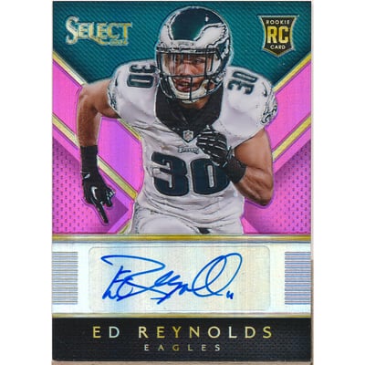 2014 Select Rookie Autographs Prizm Fuchsia #RAER Ed Reynolds/199