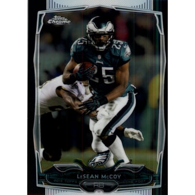 2014 Topps Chrome Black Refractors #64 LeSean McCoy