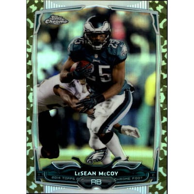 2014 Topps Chrome Mini Camo Refractors #64 LeSean McCoy