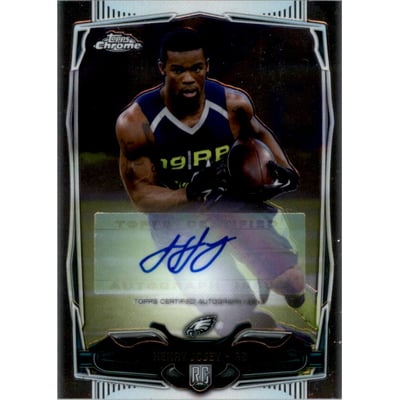 2014 Topps Chrome Rookie Autographs #112 Henry Josey