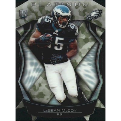 2014 Topps Platinum Camo Die Cut #BSDCLM LeSean McCoy