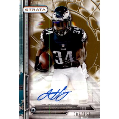 2014 Topps Strata Autographs Bronze #175 Henry Josey