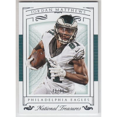 2015 Panini National Treasures #79 Jordan Matthews