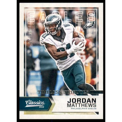 2016 Classics Timeless Tributes Silver #40 Jordan Matthews