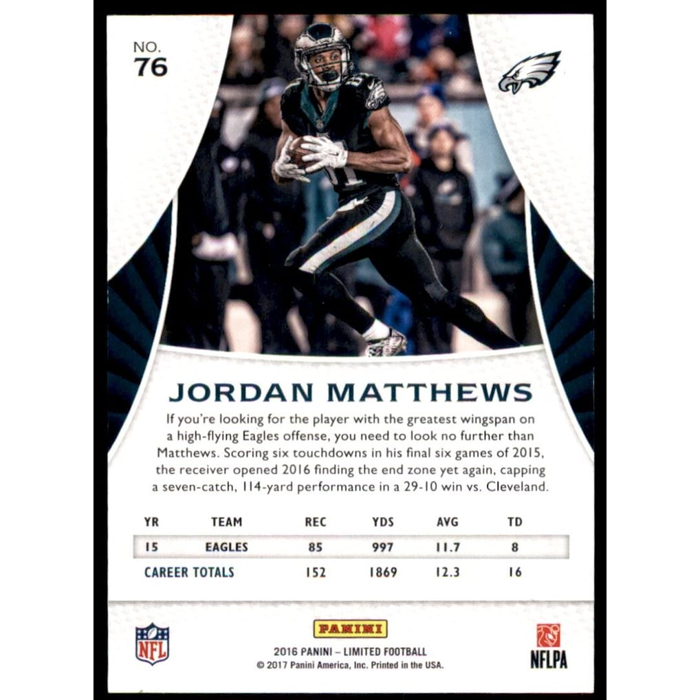 2016 Limited Ruby Spotlight #76 Jordan Matthews