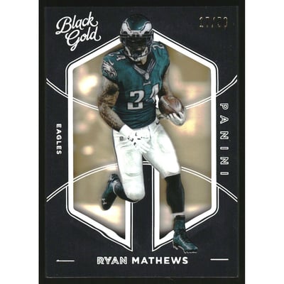 2016 Panini Black Gold Holo White Gold #7 Ryan Mathews