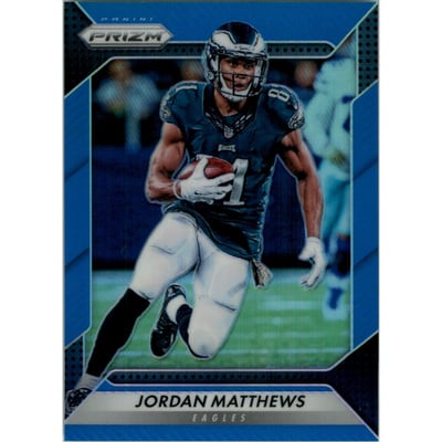 2016 Panini Prizm Prizms Light Blue #77 Jordan Matthews
