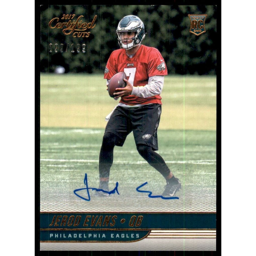 2017 Certified Cuts Rookie Scripts #152 Jerod Evans