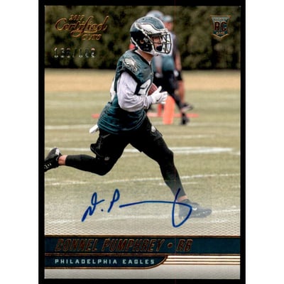 2017 Certified Cuts Rookie Scripts #155 Donnel Pumphrey
