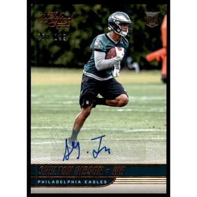 2017 Certified Cuts Rookie Scripts #195 Shelton Gibson