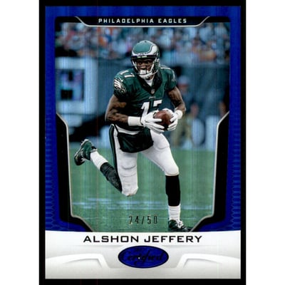 2017 Certified Mirror Blue #73 Alshon Jeffery