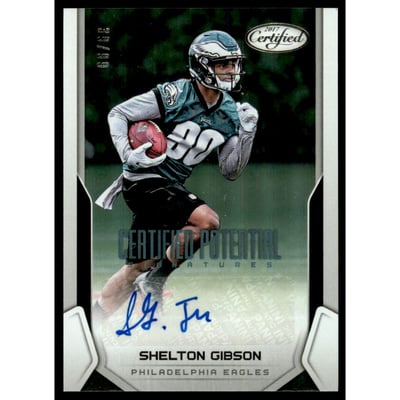 2017 Certified Potential Signatures #20 Shelton Gibson