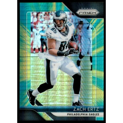 2018 Panini Prizm Prizms Hyper #41 Zach Ertz