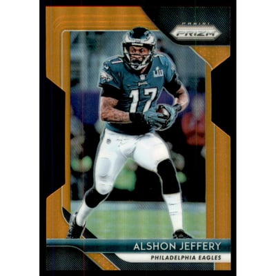 2018 Panini Prizm Prizms Orange #43 Alshon Jeffery