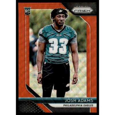 2018 Panini Prizm Prizms Red Wave #296 Josh Adams
