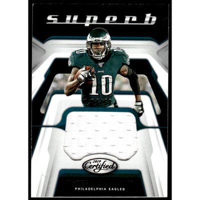 2019 Certified Superb Swatches #32 DeSean Jackson/50