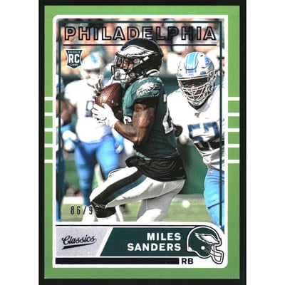 2019 Classics Blue #20 Miles Sanders