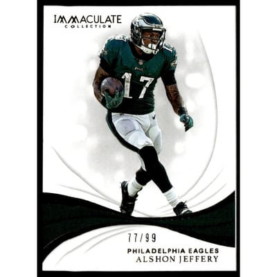 2019 Immaculate Collection #77 Alshon Jeffery