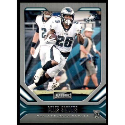 2019 Panini Playbook #125 Miles Sanders RC