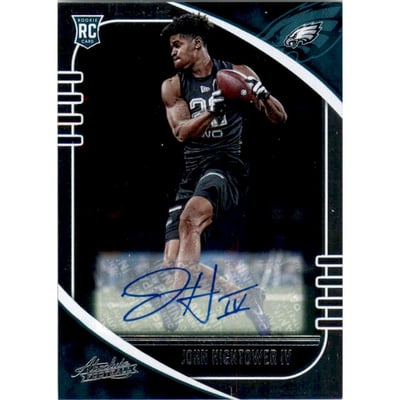 2020 Absolute Signature Rookies #160 John Hightower IV
