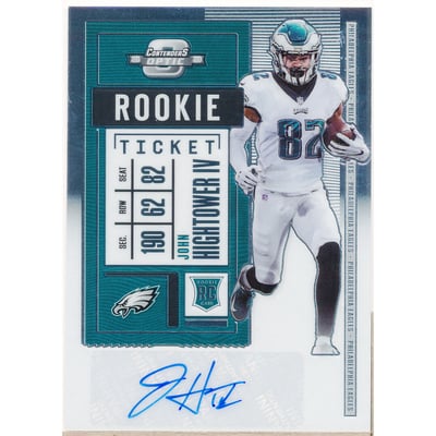 2020 Panini Contenders Optic #187 John Hightower IV AU RC