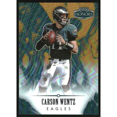 2020 Panini Honors Orange #27 Carson Wentz