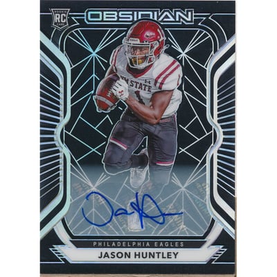 2020 Panini Obsidian Rookie Autographs #190 Jason Huntley/150