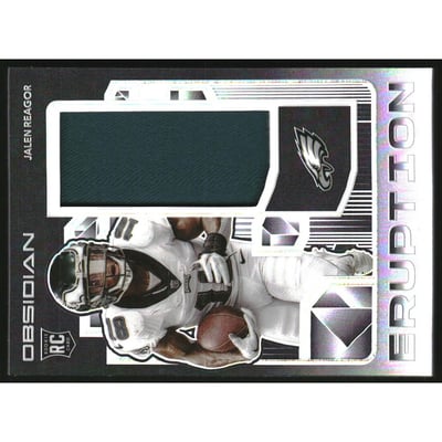 2020 Panini Obsidian Rookie Eruption Materials #8 Jalen Reagor