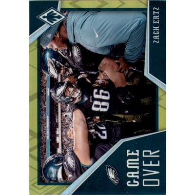 2020 Panini Phoenix Game Over Yellow #19 Zach Ertz