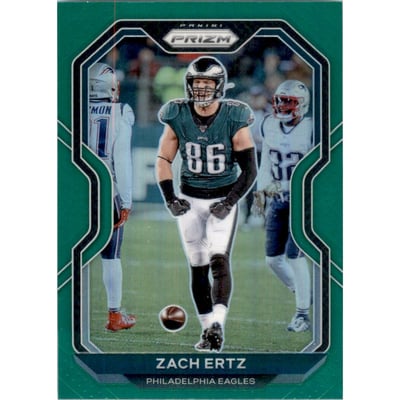 2020 Panini Prizm Prizms Green #170 Zach Ertz