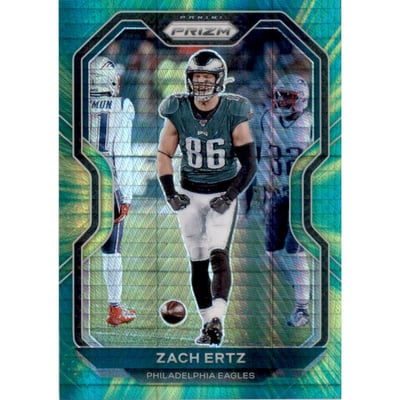 2020 Panini Prizm Prizms Hyper #170 Zach Ertz